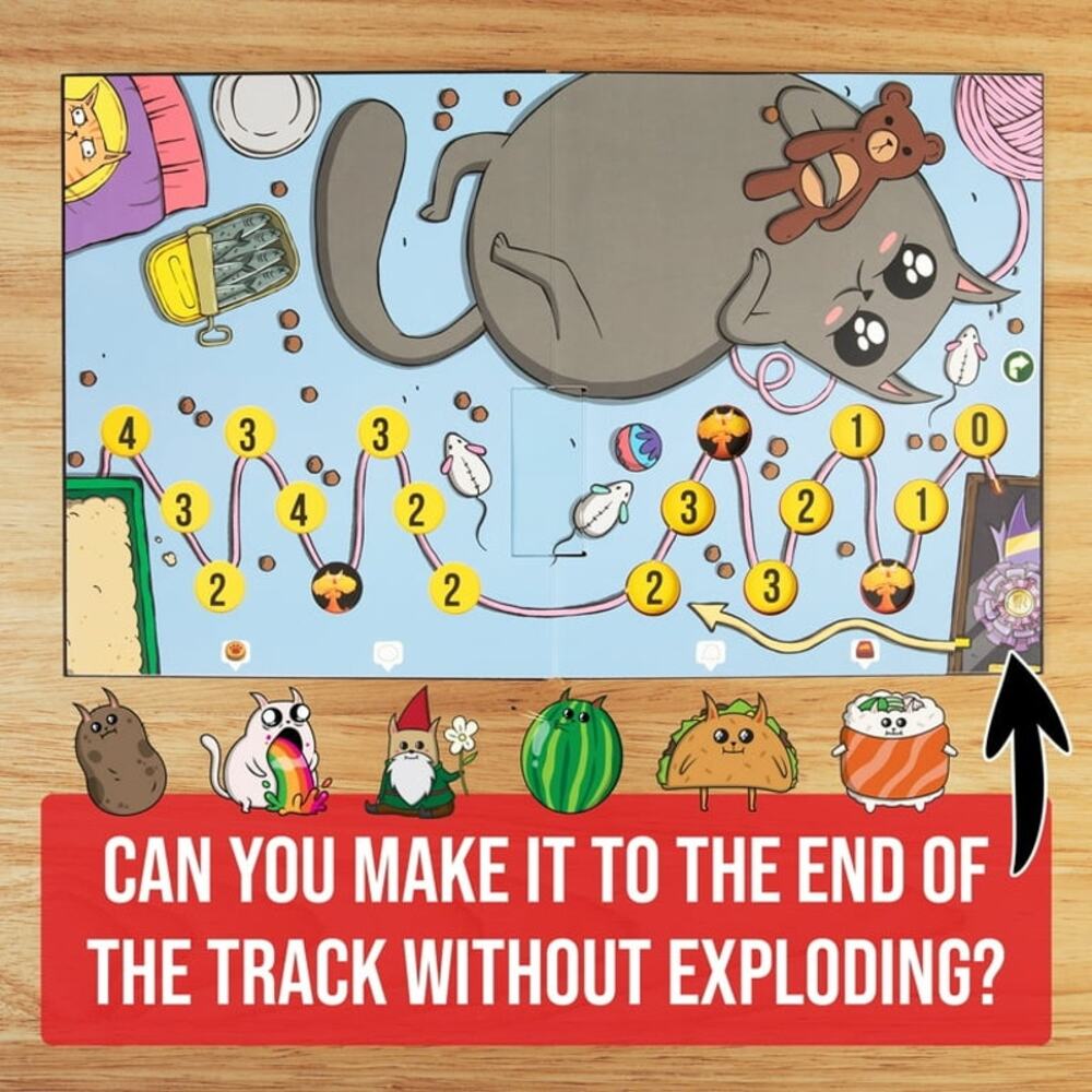 Exploding Kittens: The Board Game - Picture 3 of 7